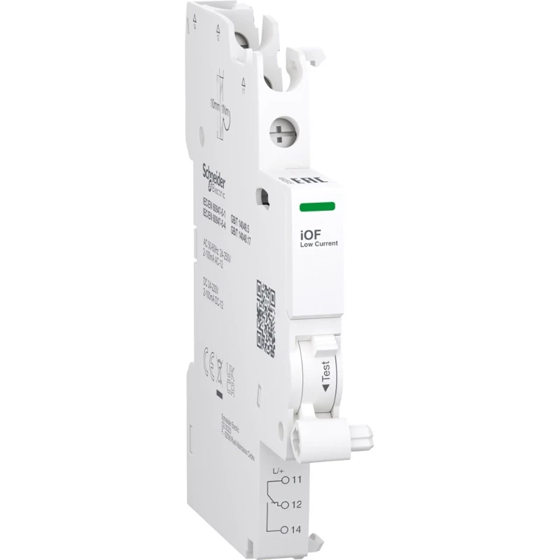 Schneider Electric ACTI9 A9A IOF TOP WIRING 2-100MA AUX