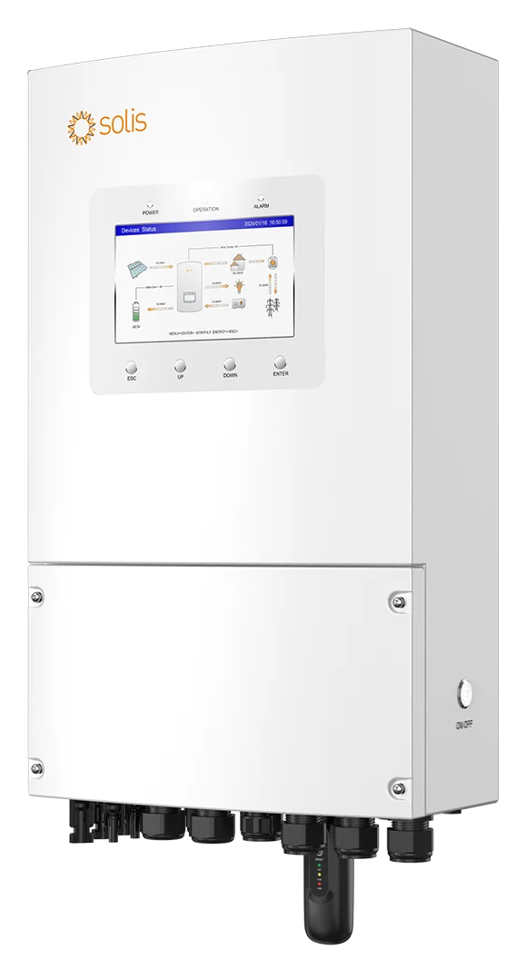 Solis Omvormer S6-EH1P5K-L-PLUS, 1-Fase, 2 MPPT 2 IN, WIFI/LAN, Hybride, LV, Energiemeter en CT