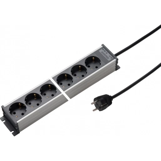 Martin Kaiser Kais tafelcontactdoos 12RA 16A IP20 snoer 1.5m 1102ZL12L-SG15