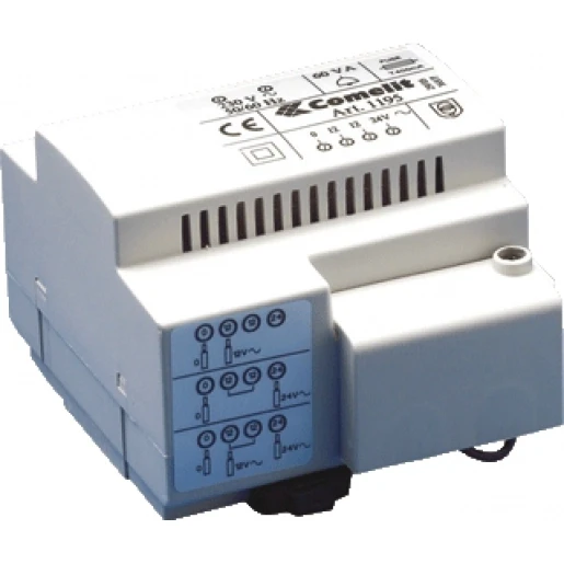 Comelit Transformator voor extra monitor SBkit SBCkit din-rail 20V DC 1212/B