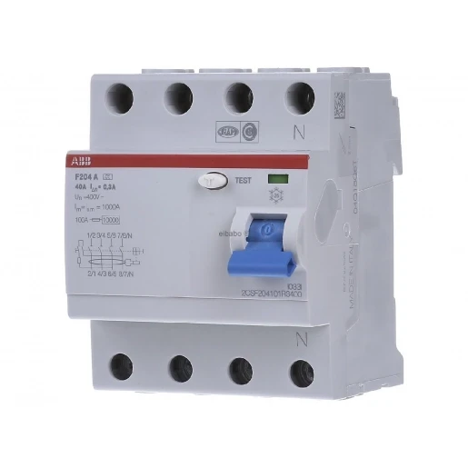 ABB System Pro M Compact Aardlekschakelaar 4p 40A 0.3A type A 2CSF204101R3400