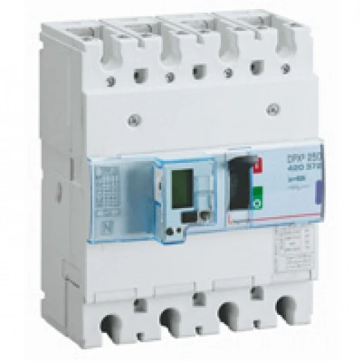 Legrand DPX3 250 ELECTRONISCH 4 POLIG 40A KA-WAARDE 50KA