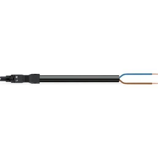 Wago Serie 891 Patchkabel gebouwinstallatie 2p Contrastekker (female) Vrij kabeluiteinde 1000mm