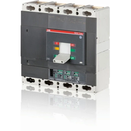 ABB TMAX T6N 800/R800 4P VAST MET VOORAANSLUITING PR222DS/P-LSI MICROPROCE