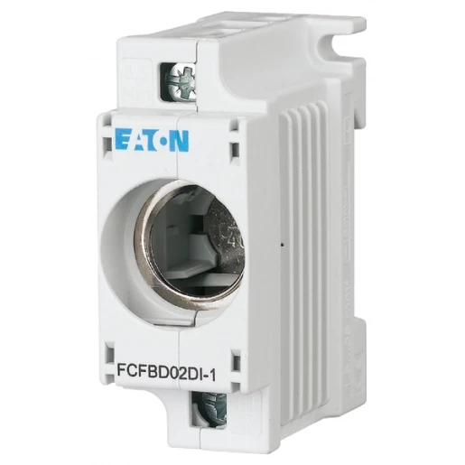 Eaton ZEKERINGHOUDER D02 OF D01 63A 400V 1P 27MM