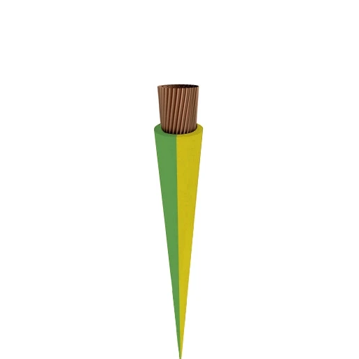 TKF ZDS H07Z-K ECA Installatiedraad 35mm² groen/geel per 1M