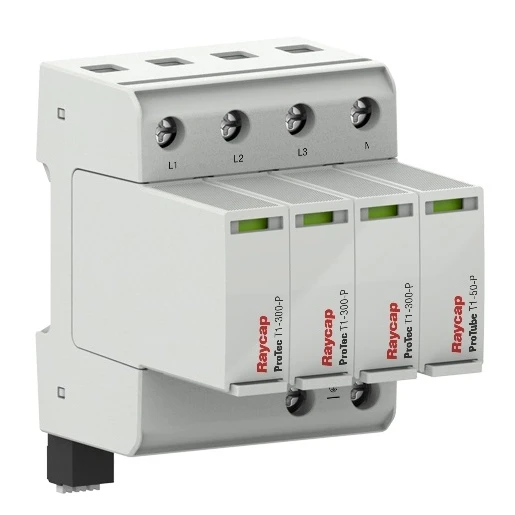 Raycap Overspanningsbeveiliging Type 1+2 TN-S
