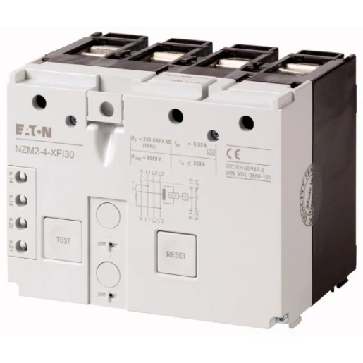 Eaton Foutstroombeveiliging nzm2 4p onder 30ma