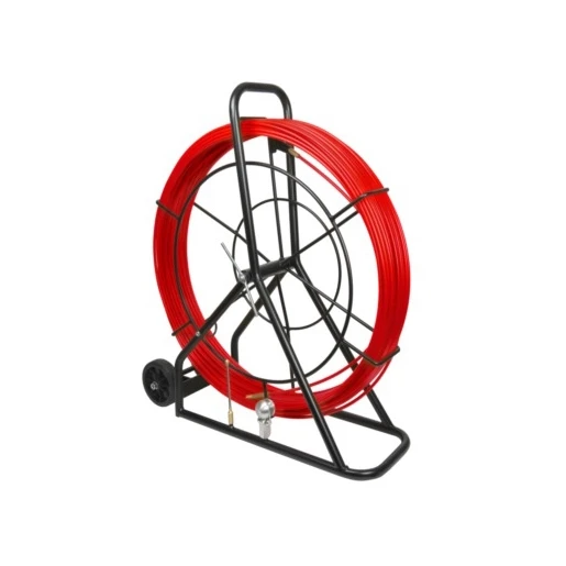 Bizline Staal- nylon trekveer + afroller Ø10 102m BIZ 760001