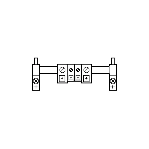 Eaton Pe-(pen-)rail voor zekeringkast