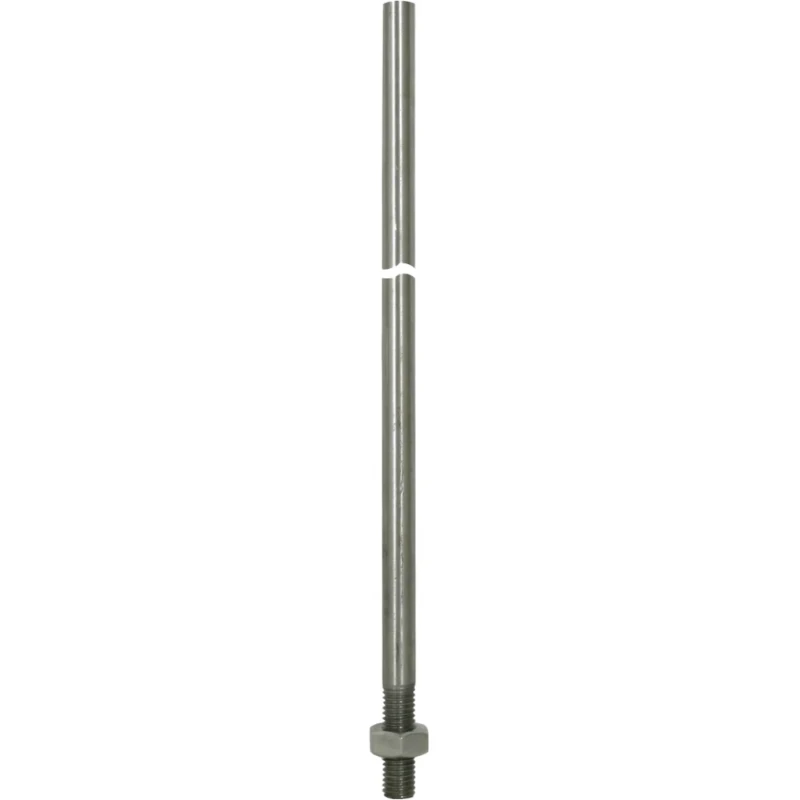 Dehn AIR-TERMINATION ROD D 10MM L 1000MM STST W. LOCK NUT F. HVI CONDUCTOR