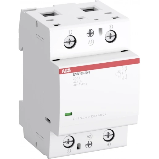 ABB System Pro M Compact Modulaire installatiemagneetschakelaar 100A 2NO AC/DC 24V 1SAE361111R0120