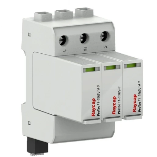 Raycap Overspanningsbeveiliging Type 1+2 DC 1200V