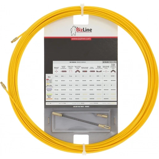 Bizline Glasvezel trekveer trekoog M5 Ø3 30m BIZ 760025
