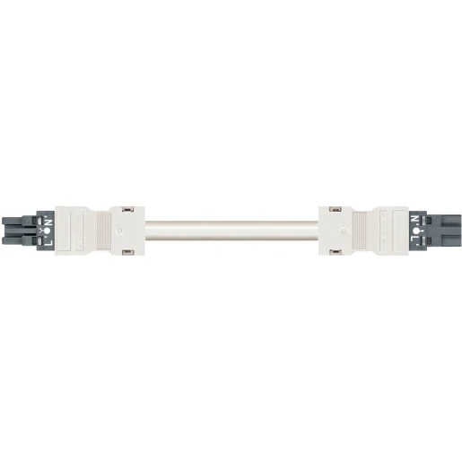 Wago SERIE 771 Patchkabel gebouwinstallatie 2p Contrastekker (female) Stekker 3000mm