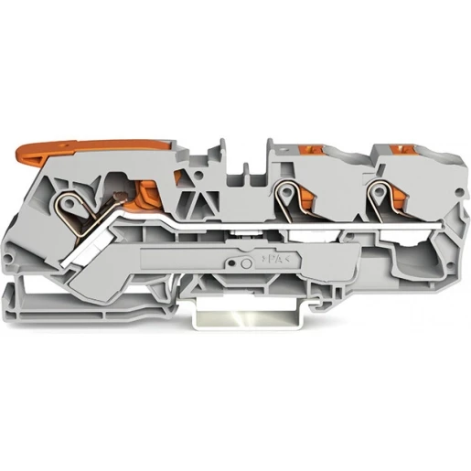 Wago SERIES 2110 Verbindingsrijgklem 4-16mm² eendr. 0,5-16mm² meerdr. Grijs
