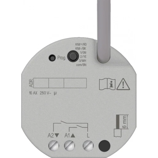 Jung KNX inbouwactor 2-v. 6A