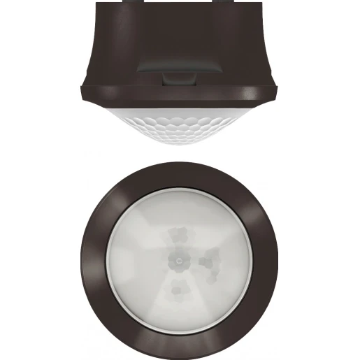 Theben Aanwezigheidsmelder voor plafondmontage opbouw zwart KNX (THERONDA S360 KNX AP BK)