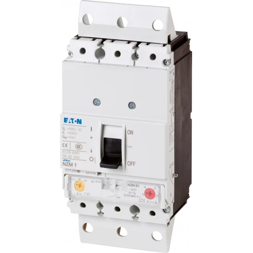 Eaton NZM1 25kA 3P 63A voor insteeksokkel IEC