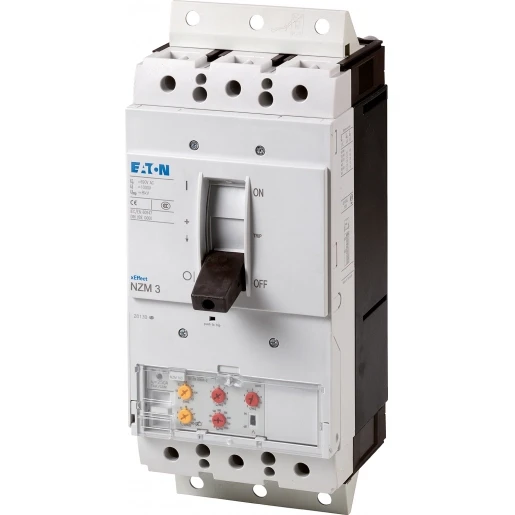Eaton NZM3 50kA 3P 400A voor insteeksokkel IEC
