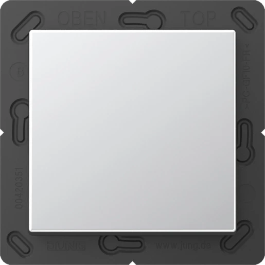 Jung A range Bluetooth wandzender 2-kanalen Aluminium BLEA590AL