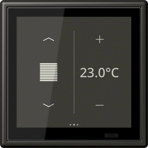 Jung LS range KNX Touch ruimtecontroller KNX LC459D1S259