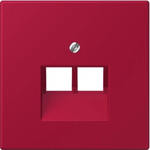 Jung LS range Afdekking centraalplaat LC32100 UAE/IAE 2 connectoren Zonder label LC969-2UA229