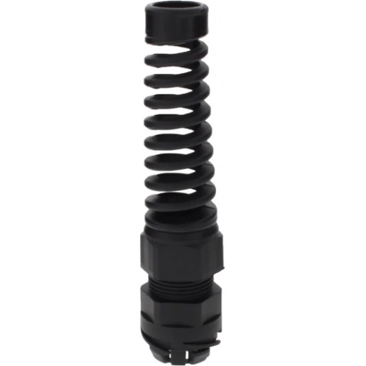 Wiska Push-in kabelwartel polyam IP68 M25 knikbesch. doorlaat 9-17mm zwrt ESKVSP25