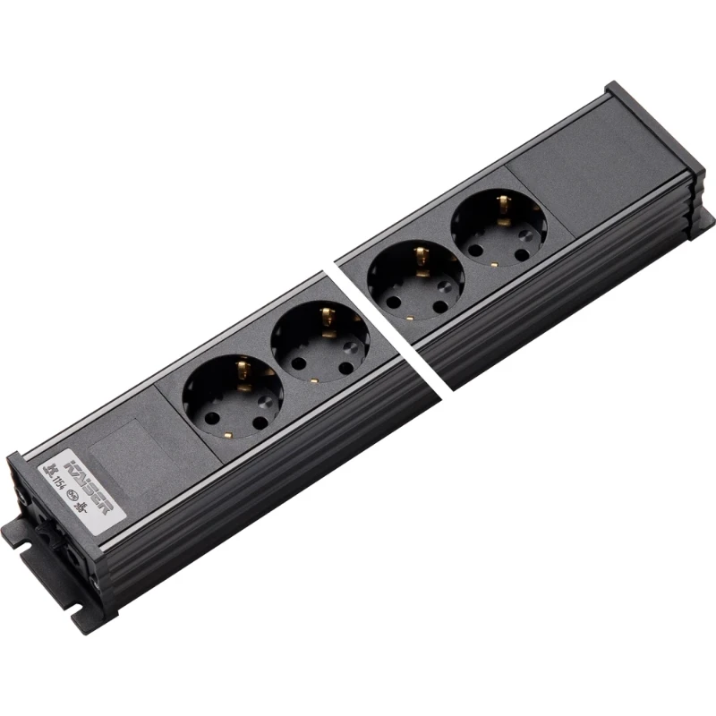 Martin Kaiser Contactdooscombinatie stekerbaar 10RA 16A IP20 1154/10-2/SW
