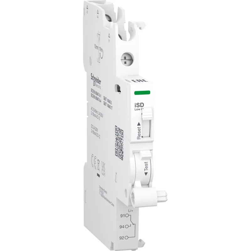 Schneider Electric ACTI9 A9A ISD TOP WIRING 2-100MA AUX