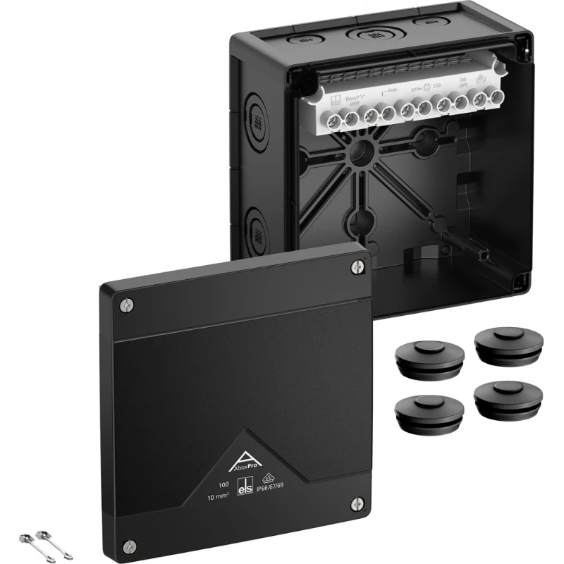 Spelsberg Abox Pro 100-10q/sw Aftakdoos