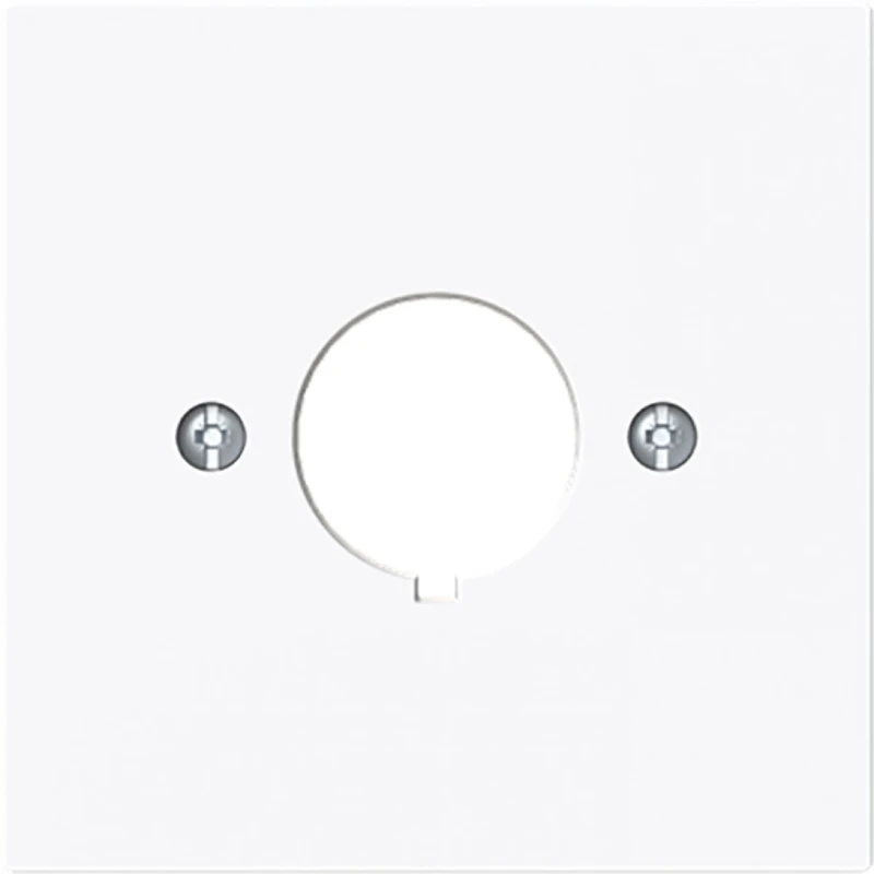 ABB Busch-Jaeger Art linear centraalplaat Basiselement met centrale afdekplaat 1 connector Zonder label wit 2CKA001724A4444