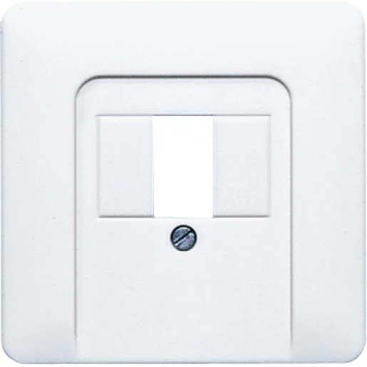 Jung CD range centraalplaat cd500 TAE 1 connector Zonder label zwart CD569TSW