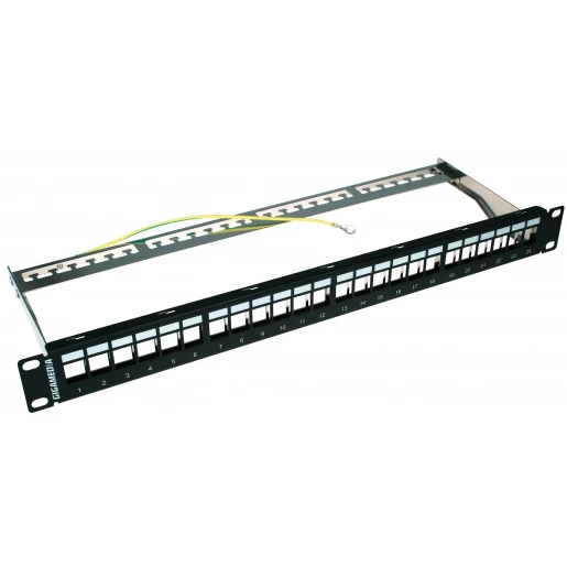 Gigamedia Patchpaneel leeg 24-Keystone