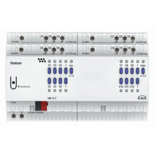 Theben KNX-FIX2 Verwarmingsactor KNX 12-voudig DIN-rail 24V 4940245