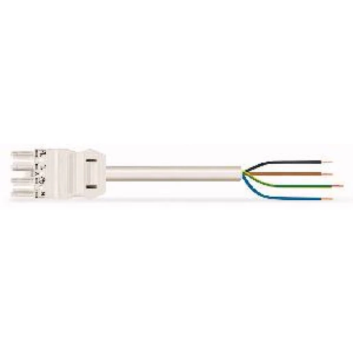 Wago Serie 771 Patchkabel gebouwinstallatie 4p Contrastekker (female) Vrij kabeluiteinde 3000mm