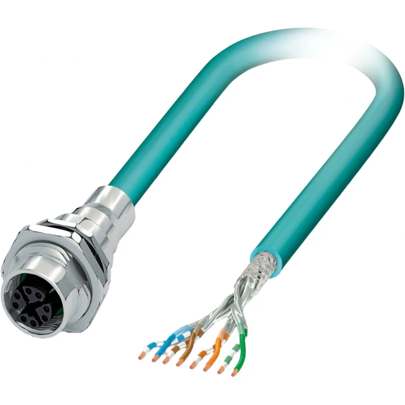 Phoenix Contact Ronde connector inbouw (met kabel)