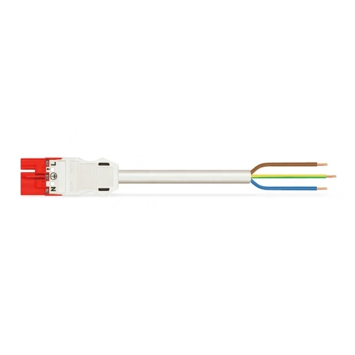 Wago Serie 771 Patchkabel gebouwinstallatie 3p Stekker Vrij kabeluiteinde 7000mm