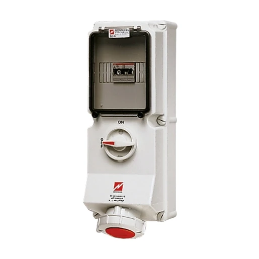 Mennekes WCD 32A5P 6H400V IP67 DUO VV AUTOM.