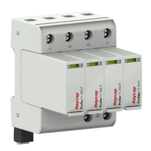 Raycap Overspanningsbeveiliging Type 1+2 TT TN-S