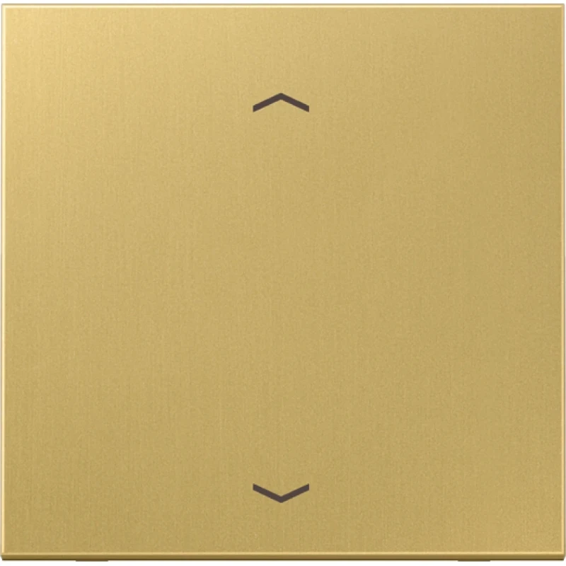 Jung LS range Afdekking standaard voor 1730JE enkelvoudig Mat messing ME1700PC