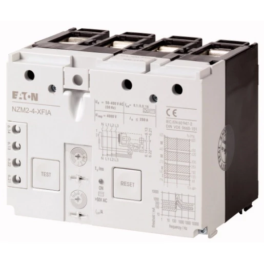 Eaton Aardlekbev.instelbaar ac/dc gevoelig nzm2 4p