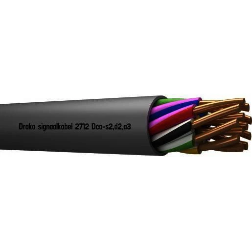 Draka 2700 Signaalkabel Dca Grijs 12x0,8mm - 500mtr
