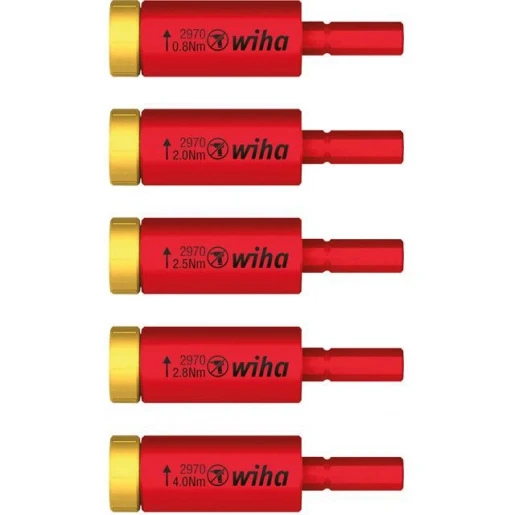 Wiha easyTorque Moment Adapter Set 29701 S5 5 delig