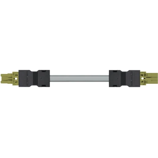 Wago SERIE 771 Patchkabel gebouwinstallatie 2p Contrastekker (female) Stekker 6000mm