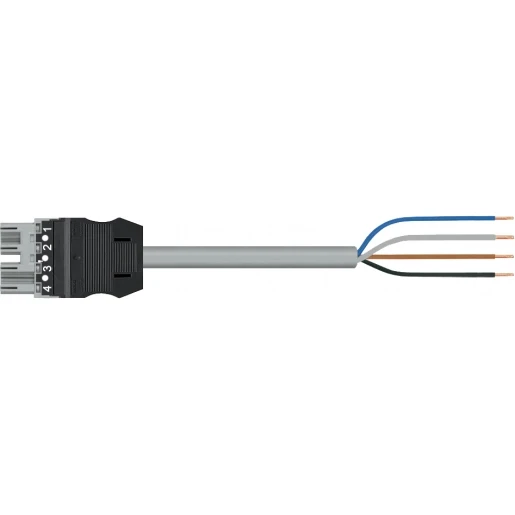 Wago SERIE 771 Patchkabel gebouwinstallatie 4p Stekker Vrij kabeluiteinde 8000mm
