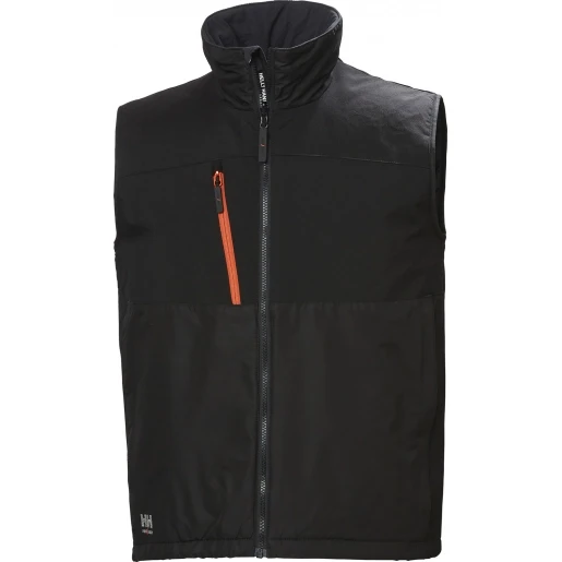 Bizline Mouwloos utility vest zwart Regular fit maat m Unisex BIZ 732304