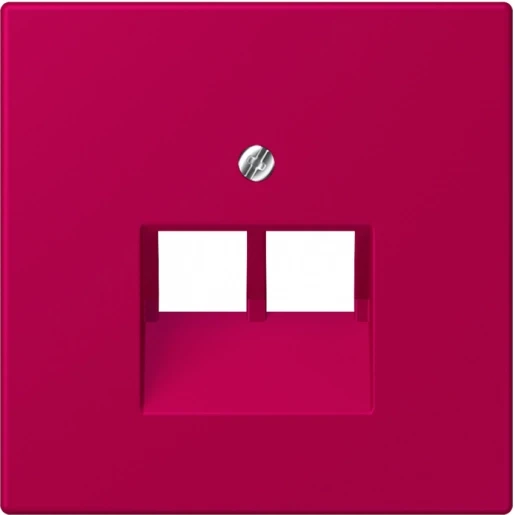 Jung LS range Afdekking centraalplaat LC32101 UAE/IAE 2 connectoren Zonder label LC969-2UA230