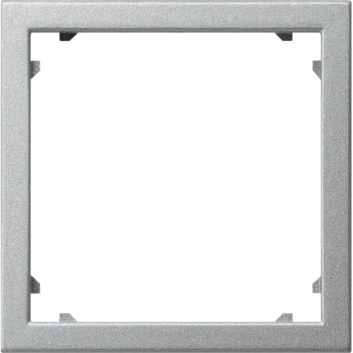 Gira System 55 Adapterraam vierkant aluminium 028326
