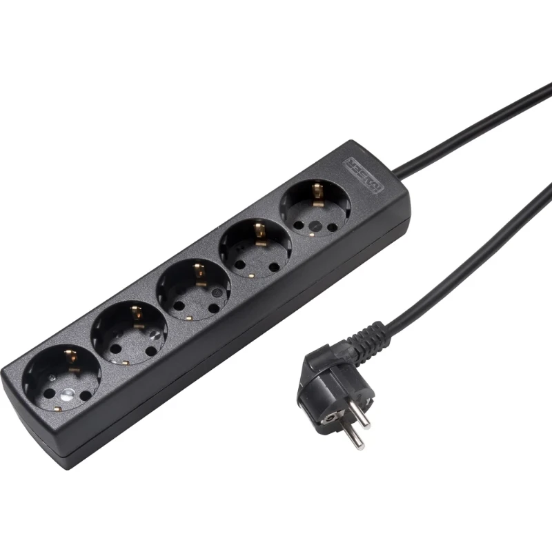 Martin Kaiser Contactdooscombinatie 5RA 16A IP20 snoer 1.5m 1065ZL/15W/SW